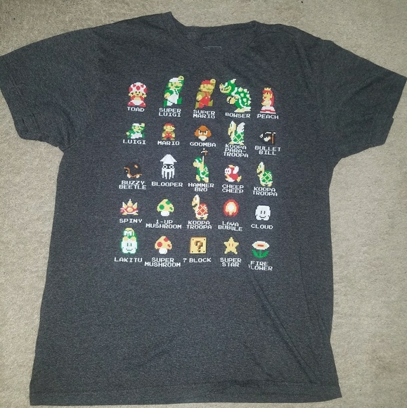 Super Mario Bros Tshirt - Picture 2 of 4